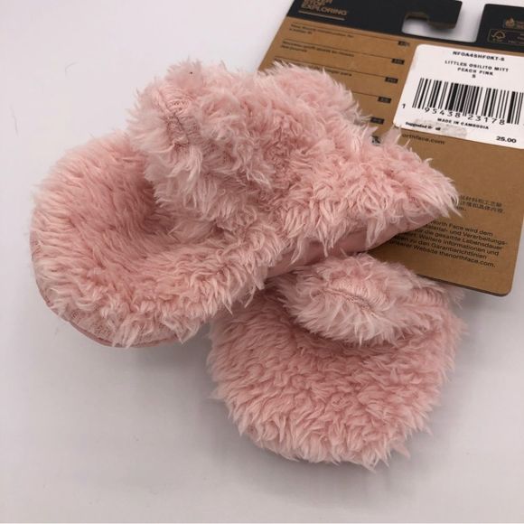 The North Face Littles Osilito Mitten in Peach Pink size Small NWT - Picture 4 of 8